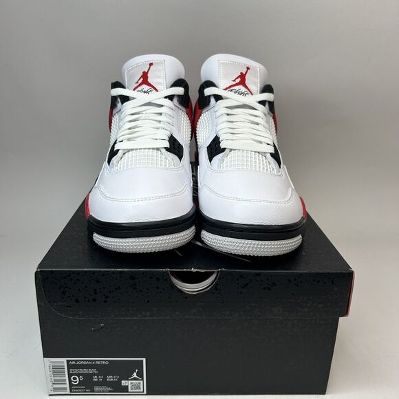 Nike Air Jordan 4 Retro “Red Cement” 2023 - Picture 2 of 5